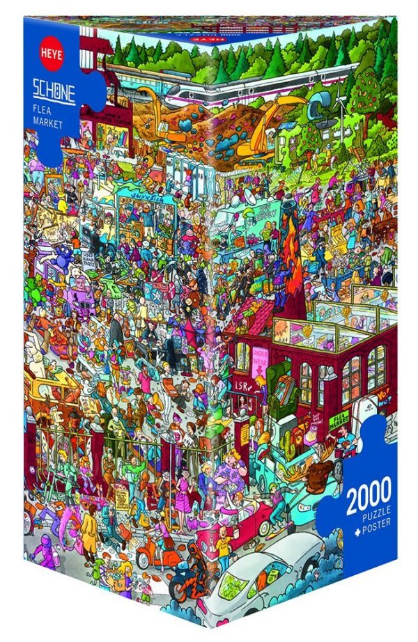 Schone Flea Market 2000 PC Heye Jigsaw Puzzle