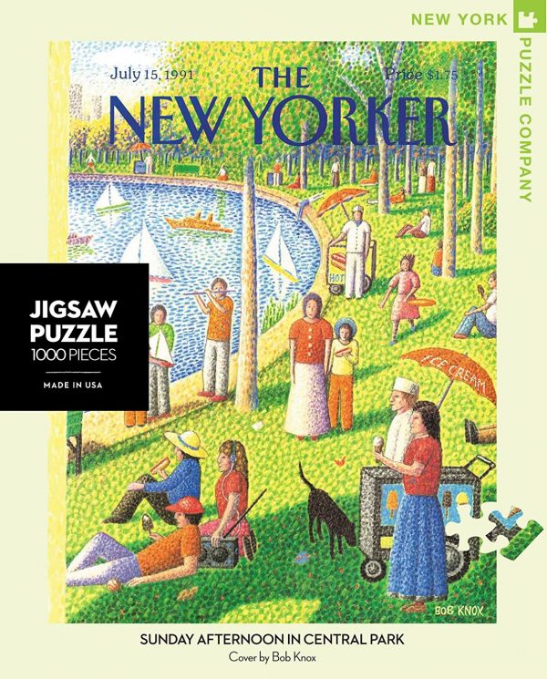 Sunday Afternoon in Central Park 1000 PC Jigsaw Puzzle