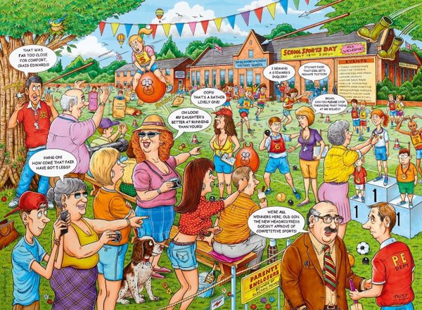 The Best of British 17 - School Sports Day 500 PC Jigsaw Puzzle