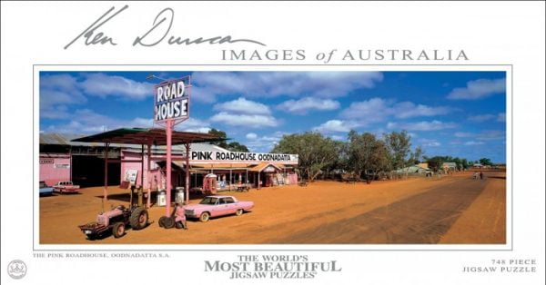 The Pink Roadhouse Oodnadatta SA 748 PC Jigsaw Puzzle