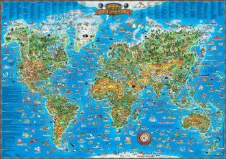 Blue Opal Around the World 300 LGE PC Puzzle