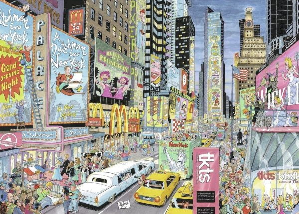 Cities of the World - New York 1000 PC Jigsaw Puzzle