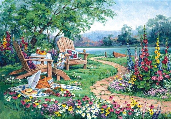 Lakeside Afternoon 260 PC Jigsaw Puzzle