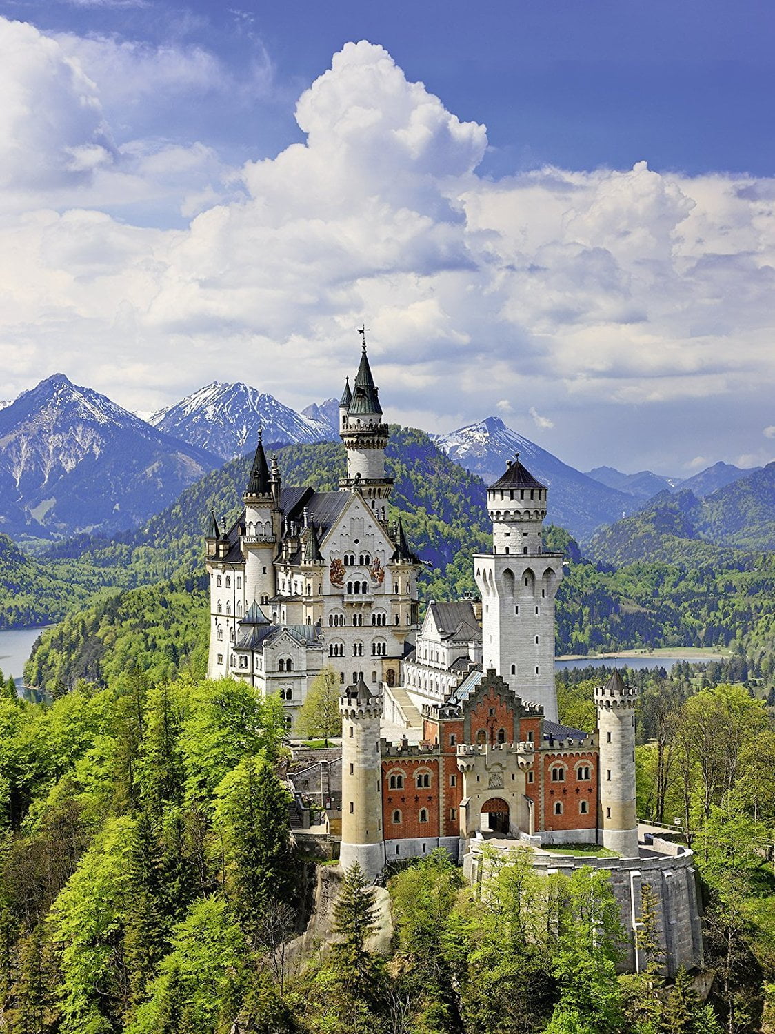 neuschwanstein ravensburger puzzels sprookjeskasteel 1001puzzle zamek bajkowy