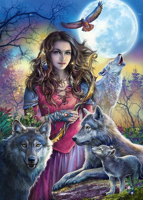 Protector of Wolves 1000 PC Ravensburger Jigsaw Puzzle