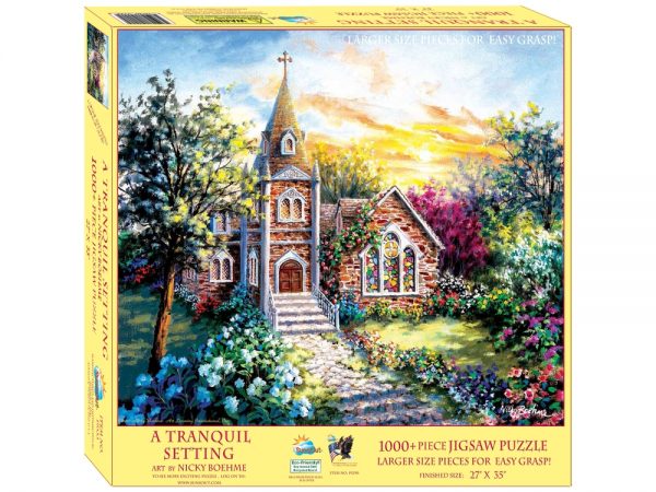 A Tranquil Setting 1000 XL Piece Jigsaw Puzzle