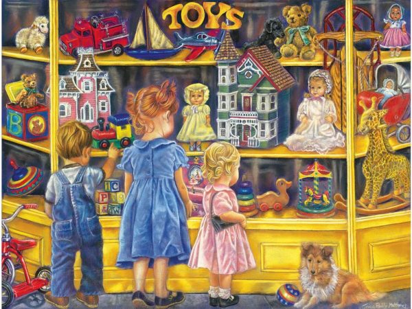 Shopping for Toys 300 Larger Piece Jigsaw Puzzle
