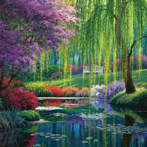 Willow Pond 300 Larger Piece Jigsaw Puzzle