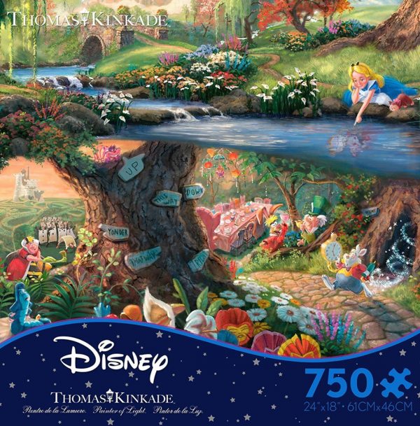 Alice In Wonderland 750 Piece Ceaco Jigsaw Puzzle