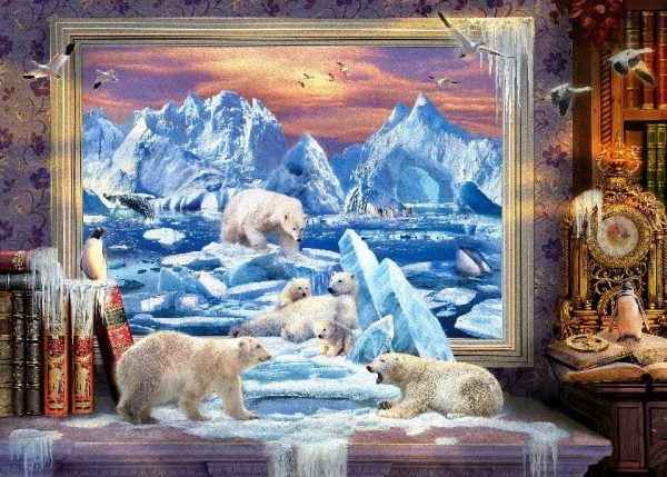 Art to Life - Arctic Ice Bears - 1000 Piece Puzzle