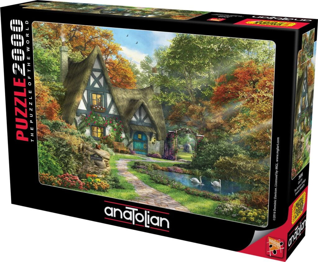 Autumn Cottage Jigsaw Puzzle 2000 Piece from Anatolian