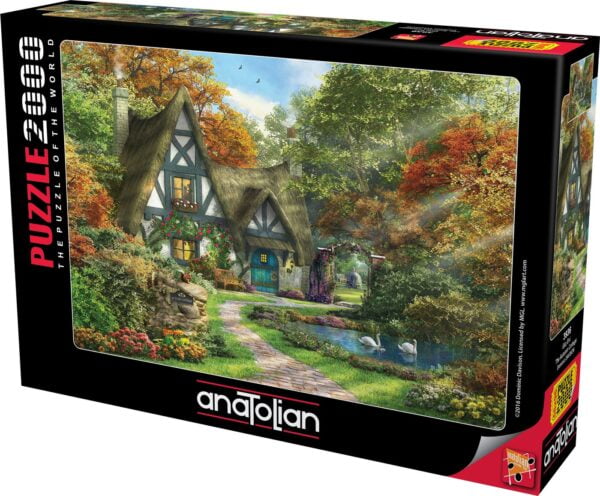Autumn Cottage 2000 Piece Puzzle - Anatolian