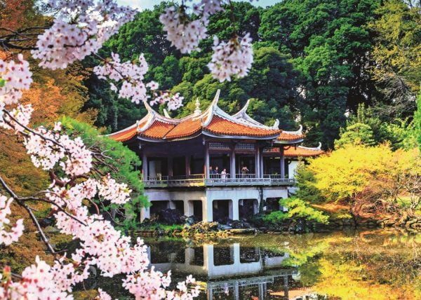 Blossom in Japan 1000 Piece Jigsaw Puzzle