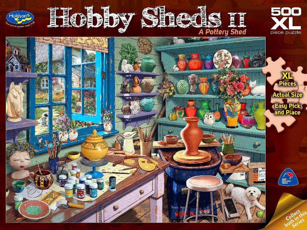 Hobby Sheds II - A Pottery Shed 500 XL Piece Puzzle