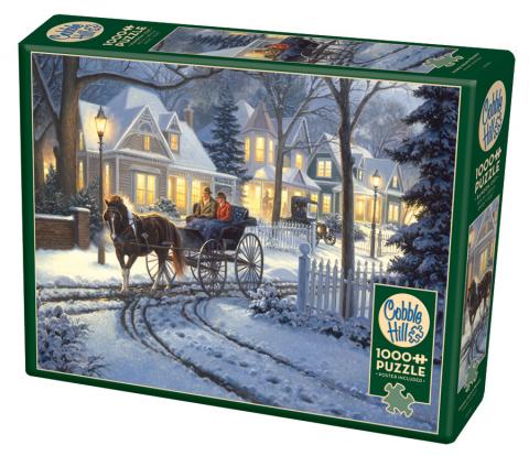 Horse Drawn Buggy 1000 Piece Puzzle