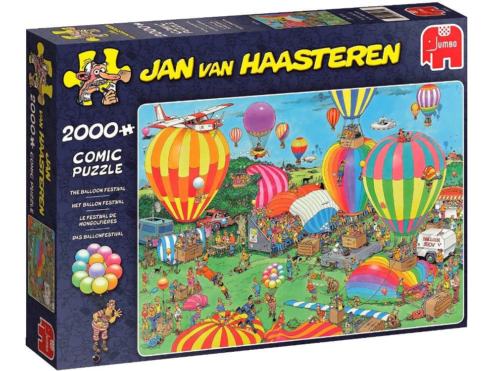 JVH Balloon Festival 2000 Piece Jigsaw Puzzle