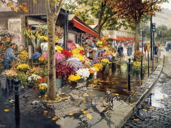Paris in the Fall 500 Piece Cobble Hill Jigsaw Puzzle