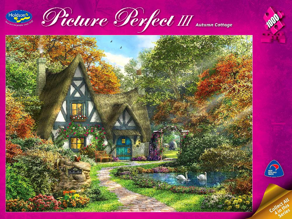 Picture Perfect III - Autumn Cottage 1000 Piece Puzzle