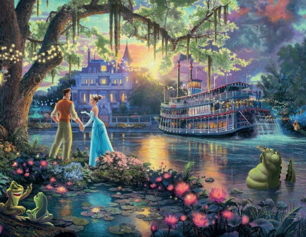 Thomas Kinkade Disney the Princess & the Frog 300 PC Puzzle