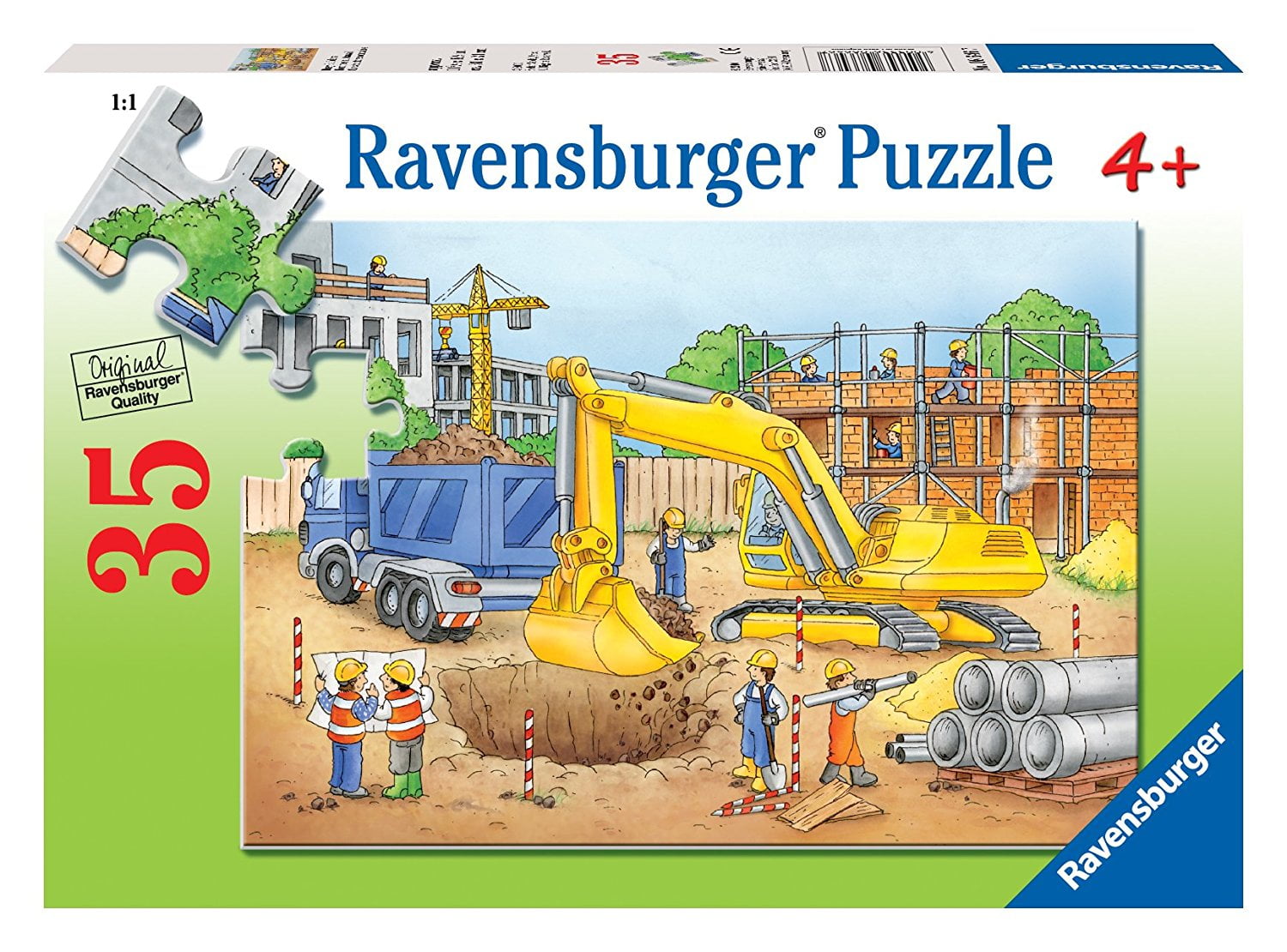 Busy Builders 35 Piece Ravensburger Puzzle