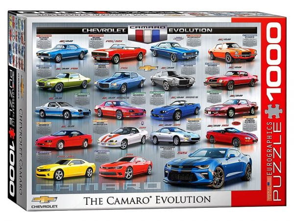 Chevrolet - The Camaro Evolution 1000 Piece Puzzle