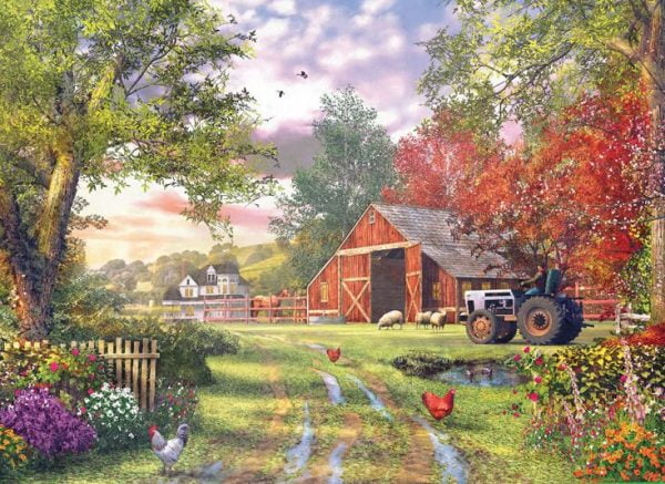 at the Barnyard 1000 Piece Puzzle