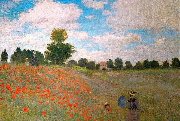 Monet - The Poppy Field 1000 Piece Puzzle