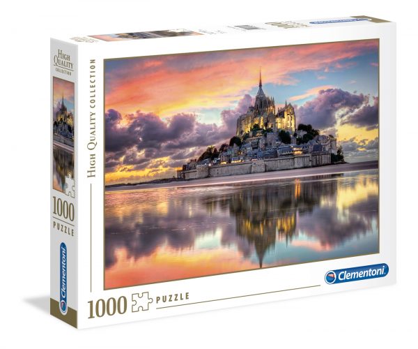 Mont Saint Michel 1000 Piece Jigsaw Puzzle - Clementoni