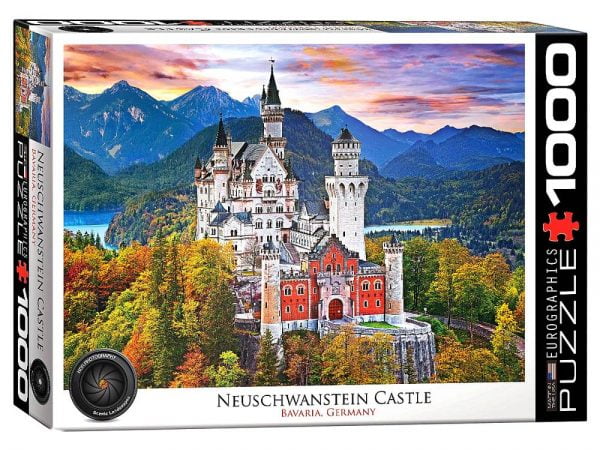 Neuschwanstein Bavaria German 1000 Piece Puzzle