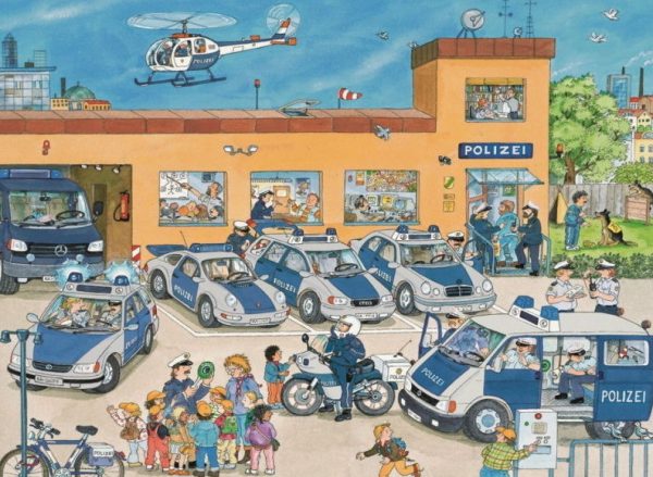 Police District 100 Piece Ravensburger Puzzle