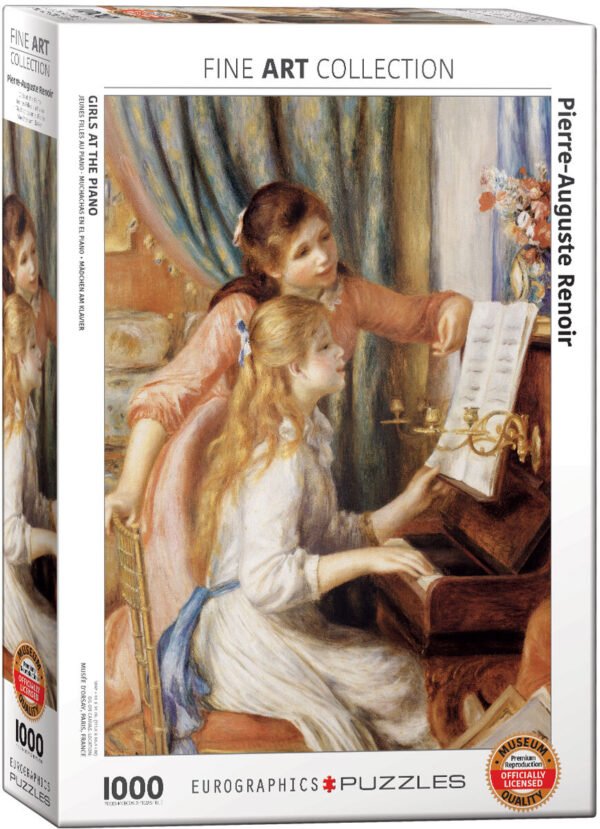 Renoir - Girls on the Piano 1000 Piece Puzzle - Eurographics