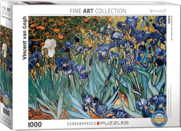 Van Gogh - Irises 1000 Piece Puzzle - Eurographics