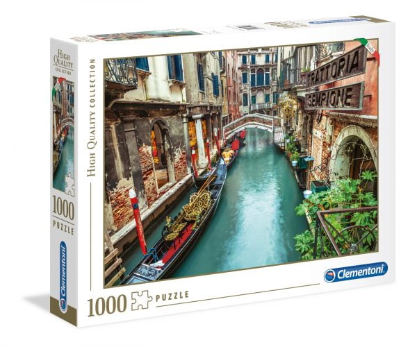 Venice Canal 1000 Piece Jigsaw Puzzle - Clementoni
