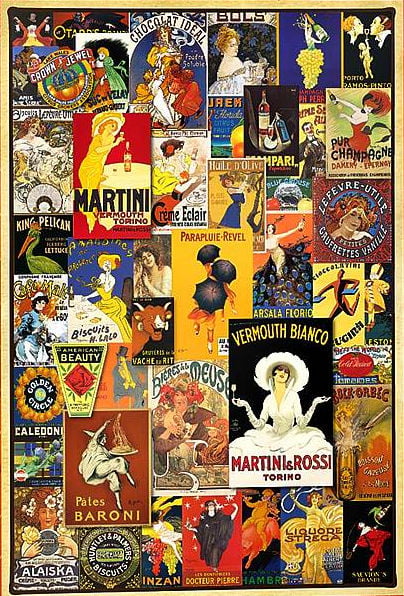 Vintage Posters 1000 Piece Eurographics Puzzle