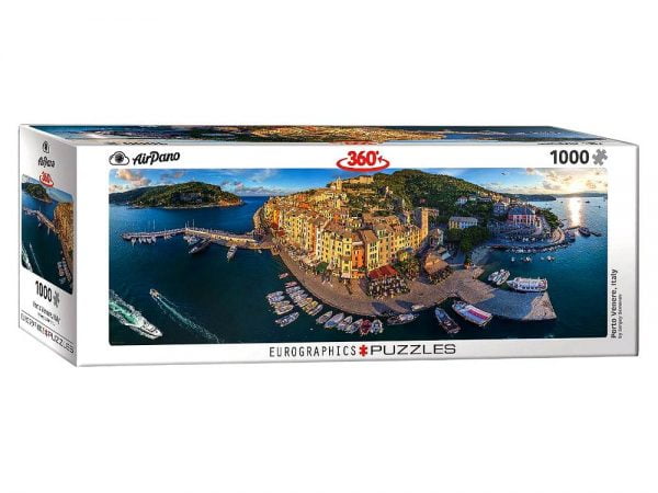 Airpano - Port Venere Italy 1000 Piece Panoramic Puzzle