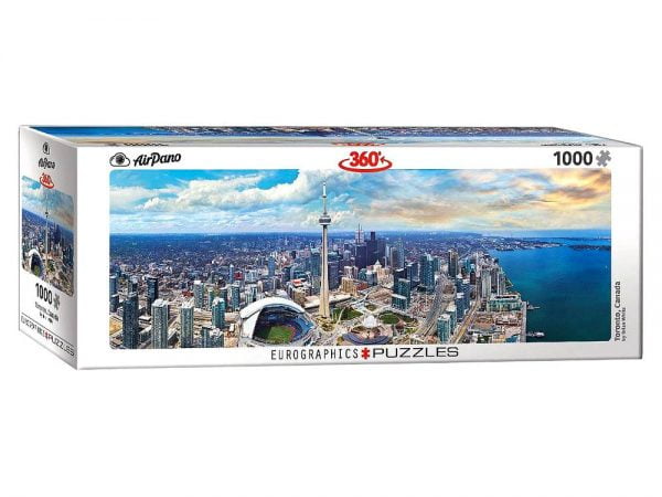 Airpano - Toronto Canada 1000 Piece Panoramic Puzzle