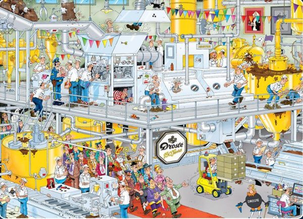 JVH The Chocolate Factory 1000 Piece Puzzle by Jumbo