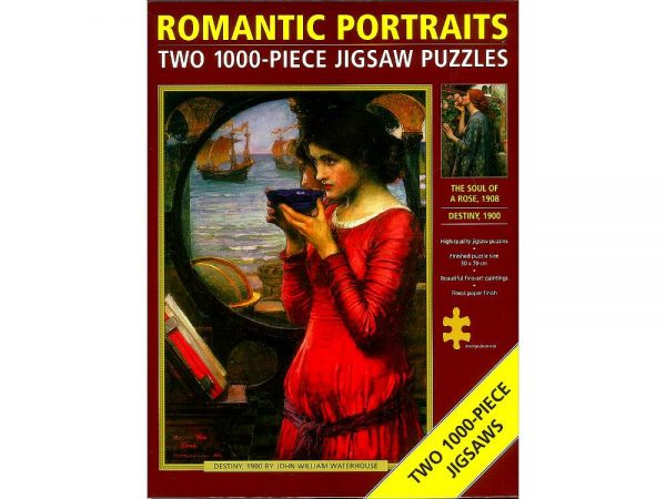 Romantic Portraits 2 x 1000 Piece Jigsaw Puzzles