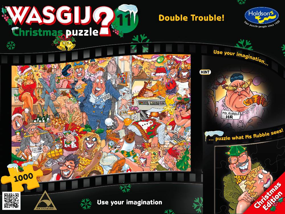 Wasgij XMAS 11 - Double Trouble 1000 Piece Holdson Puzzle