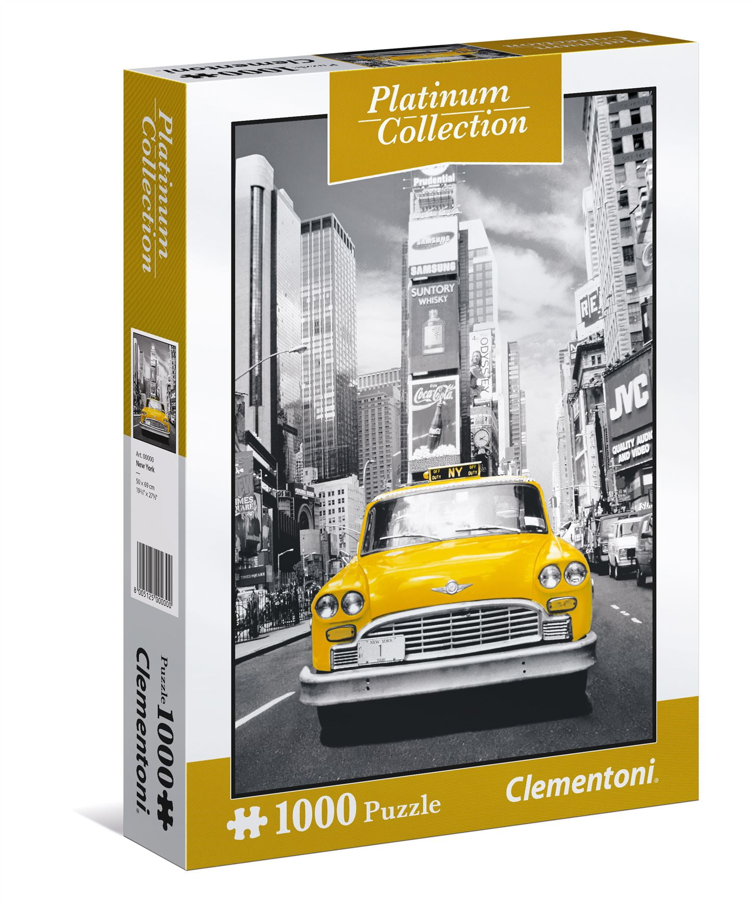 Platinum New York Taxi 1000 Piece Puzzle
