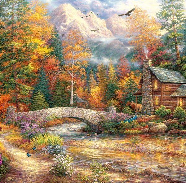 CHUCK PINSON - CALL OF THE WILD 1000 PIECE PUZZLE