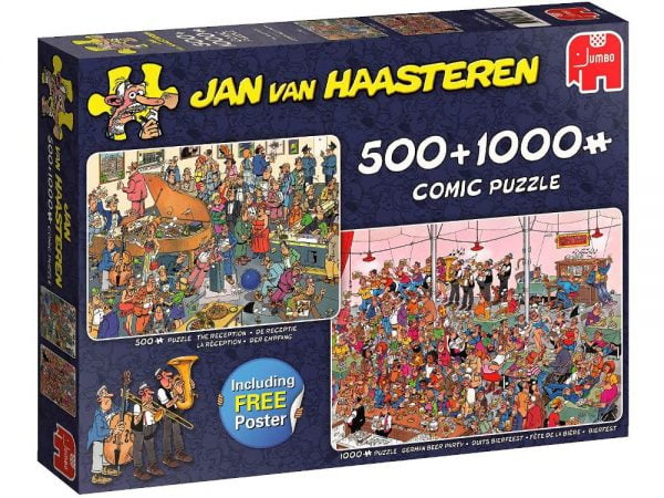 Jan van Haasteren Let's Party (Twin Pack) Jigsaw Puzzles