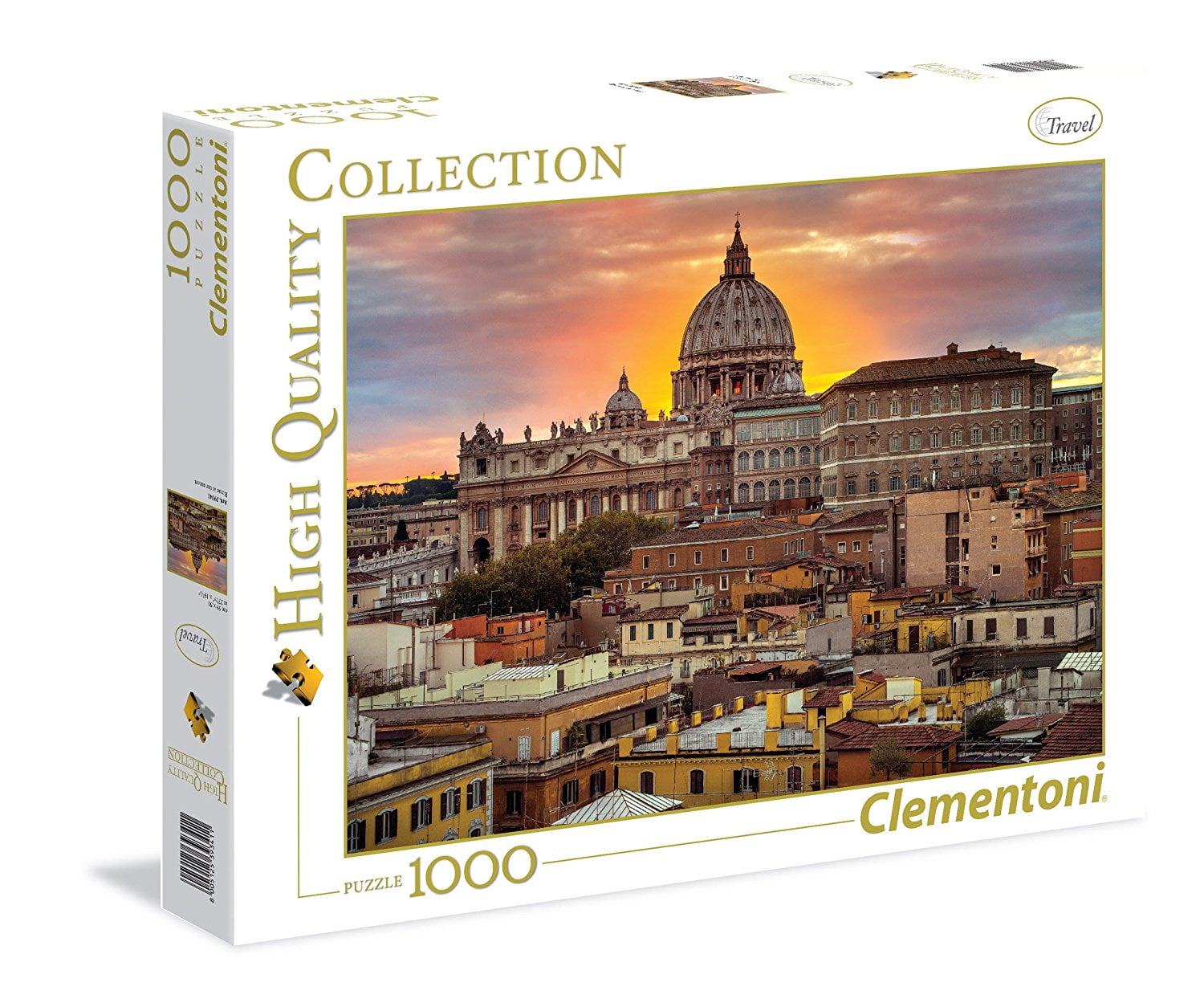 Rome at the Sunset 1000 Piece Jigsaw Puzzle