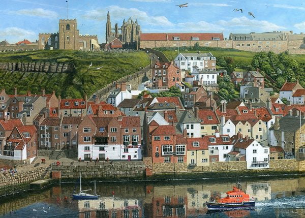Whitby Harbour North Yorkshire 1000 Piece Puzzle