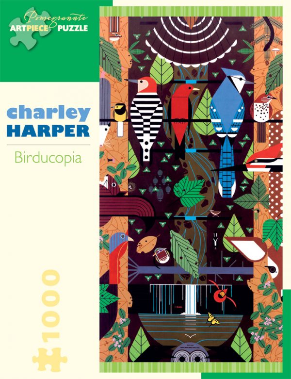 Charley Harper Birducopia 1000 Piece Puzzle