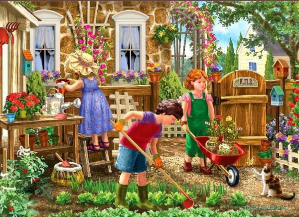 Young at Heart - Gardening Fun 500 XL Piece Holdson Puzzle