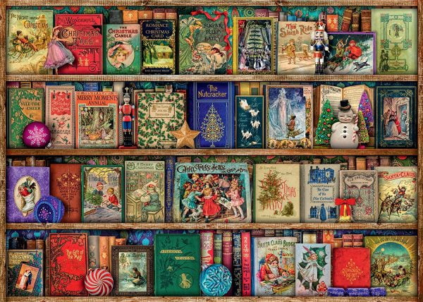 Aimee Stewart - The Christmas Library 1000 Piece Puzzle