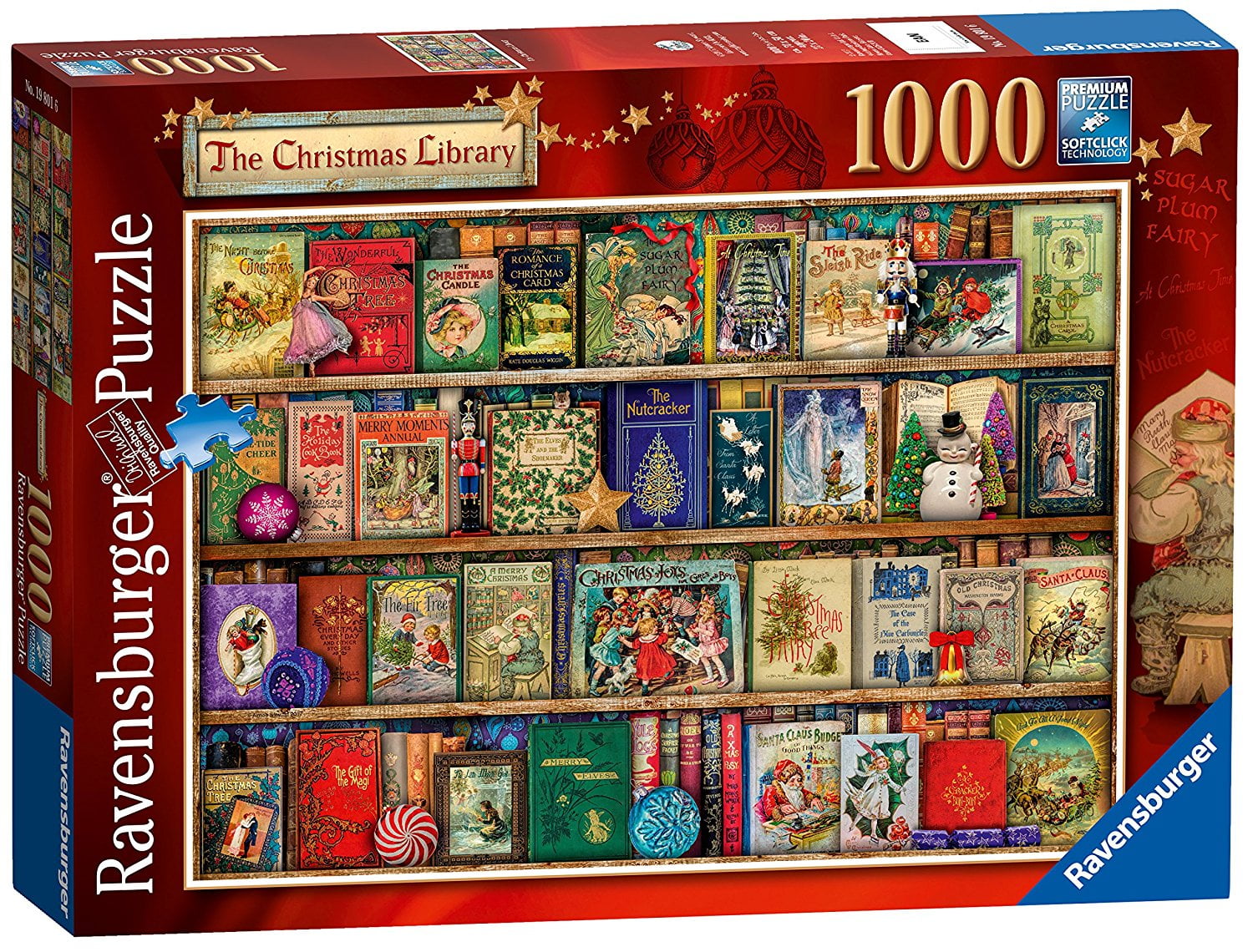 Aimee Stewart - The Christmas Library 1000 Piece Puzzle