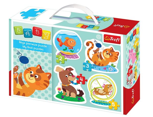 Baby Classic Pets 4-in-1 Puzzle Set Trefl