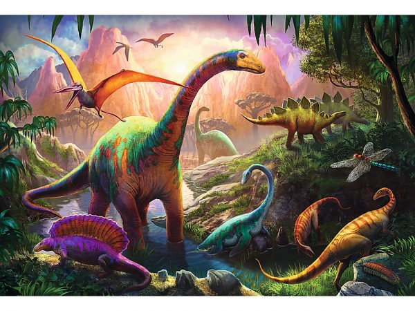 Dinosaur Land 100 Piece Trefl Puzzle